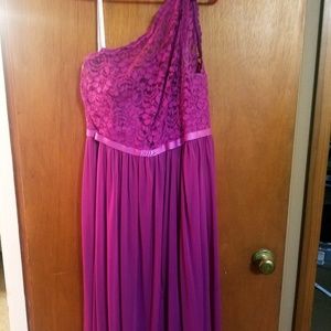 RASBERRY BRIDAL GOWN